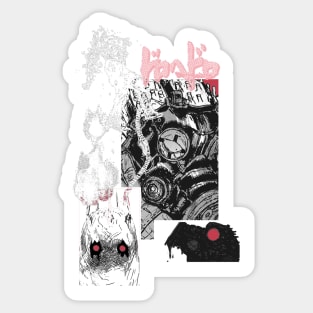 Dorohedoro ''OBSTACLES'' V1 Manga Anime Sticker